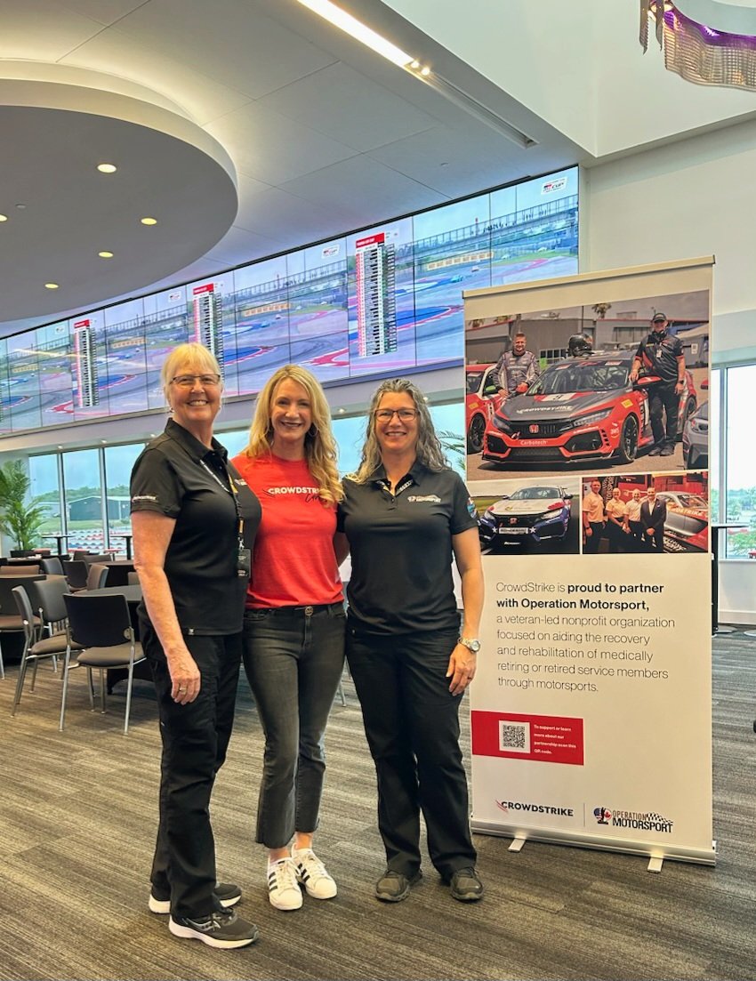 opsmotorsport's tweet photo. .@CrowdStrike (Stori) and Tiff & Lynn #OpMo engaging the #CrowdStrike employees in letter writing to deployed service members and talking about the programs we deliver.
Thank you for your support!
#operationmotorsport #oneatatime
#veterans #military #veteranshelpingveterans https://t.co/QurvJ5Ft1Q