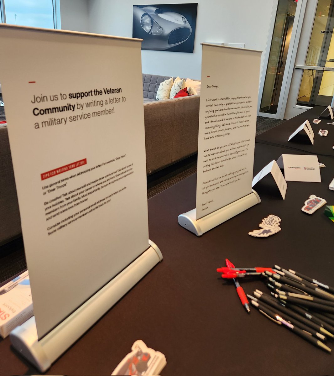 opsmotorsport's tweet photo. .@CrowdStrike (Stori) and Tiff & Lynn #OpMo engaging the #CrowdStrike employees in letter writing to deployed service members and talking about the programs we deliver.
Thank you for your support!
#operationmotorsport #oneatatime
#veterans #military #veteranshelpingveterans https://t.co/QurvJ5Ft1Q