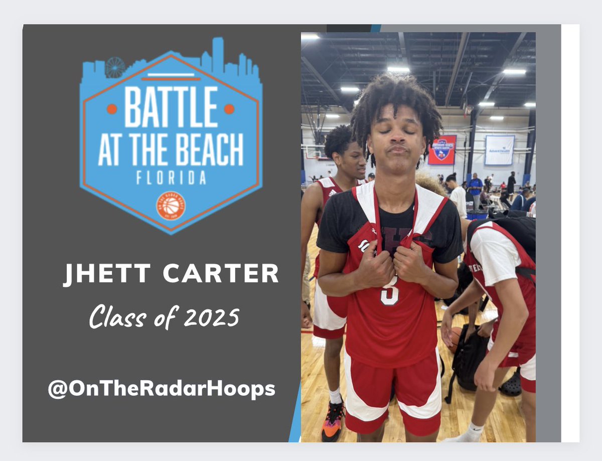 AOIHOOPS's tweet photo. Really impressed with 2025 Jhett Carter @Carterj1_ physical long guard who can score in bunches his stock will continue to rise @OntheRadarHoops @OTRHoops #OTRBATTLE https://t.co/MpEmH4RYFK