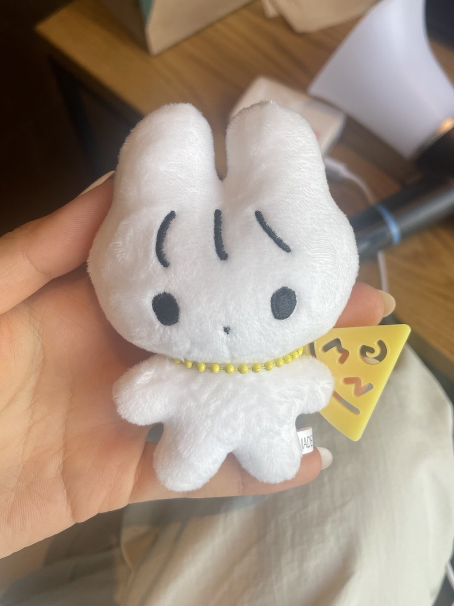 newiscat's tweet photo. RT 해주세요….

저희 집 희토끼가 사라졌어요…… 피자키링 달고 있는 토끼인형을 찾습니다 😭😭 키링이 헐렁해서 빠졌을 수 있어요.. 더보이즈 첫콘에서 희토끼를 발견하신다면 디엠 부탁드립니다아 ㅠㅠ https://t.co/d9m82IEFFR