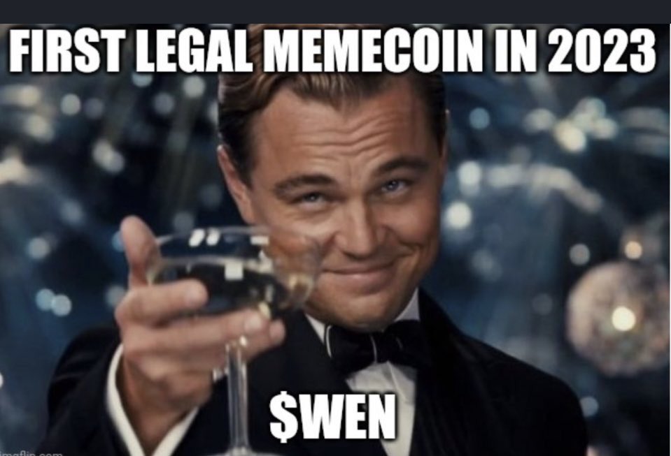 bossow_max's tweet photo. @100xAltcoinGems Absolutely $WEN @WENTokenOrg better don’t fade it https://t.co/TiOLgrBy50