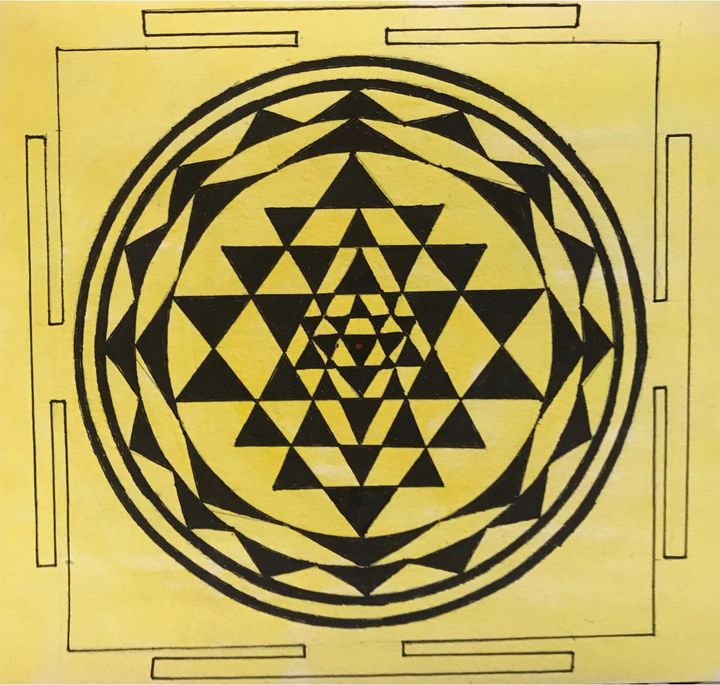 Art of the Day: 'Handcrafted Sriyantra'. View at: ArtPal.com/Dolceveeta?i=2…