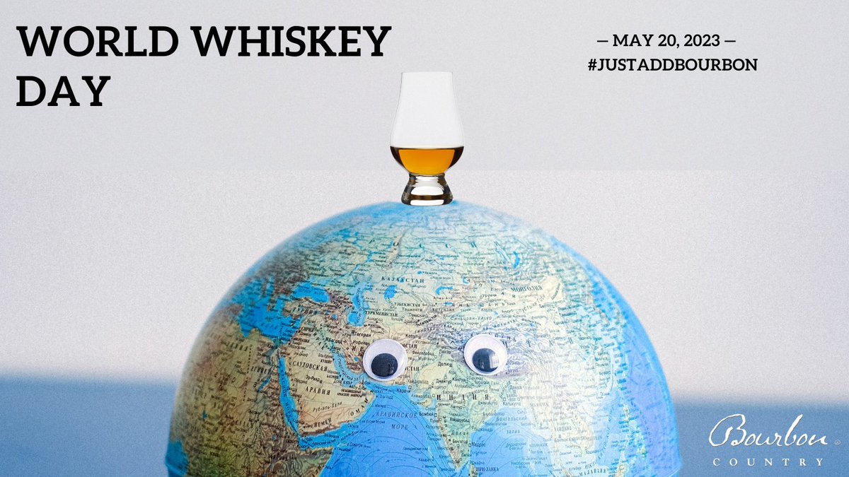 Today is World Whiskey Day. Celebrate with a pour of your favorite Kentucky bourbon. 😎
.
.
#WorldWhiskeyDay #WorldWhiskyDay #JustAddBourbon #BourbonCountry #KentuckyBourbon #WhiskeyWeekend