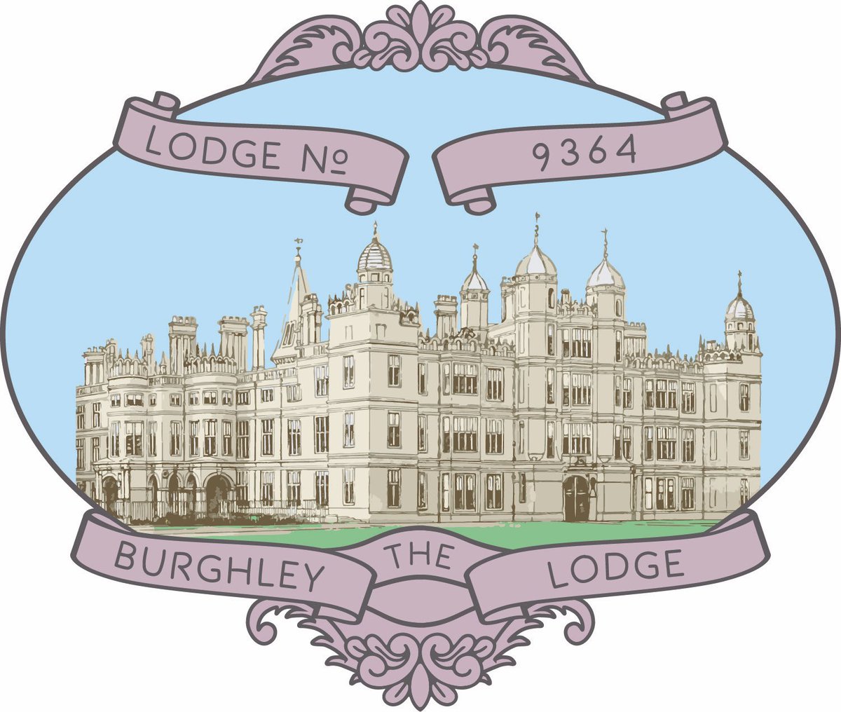 #NewProfiePic for The Burghley Lodge No. 9364 - we needed to do a slight evolution of our logo for digital purposes, and it’ll be included in our summons moving forwards too. A great job by a very talented illustrator. #Freemasonry #Freemason