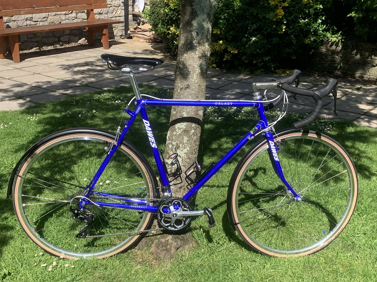 CowbridgeCycles's tweet photo. 1989 #Dawes galaxy just rebuilt and ready for the road https://t.co/nb5FXf9ZoK