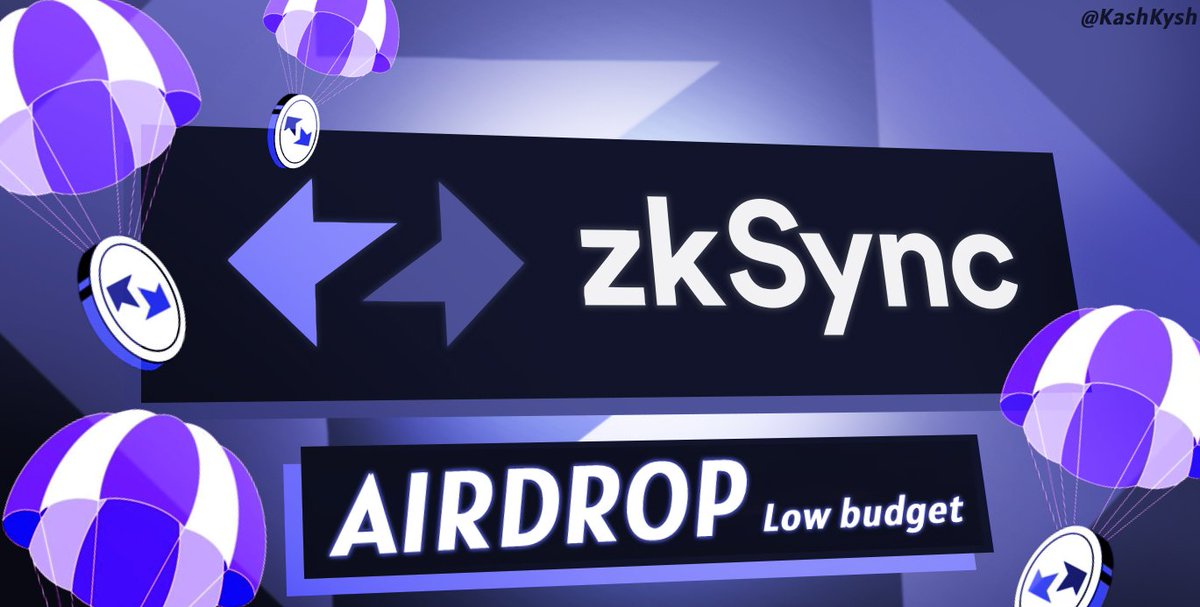 ZkSync - LOW BUDGET 🪂

Zksync is going to be one of the biggest Airdrop! ($10,000+)

Here is a way to position yourself even for the smallest budget! 👀

Cost: $5 ✅
Duration : 10min ⏰

Let's see how to interact with ZkSync 👇🏻