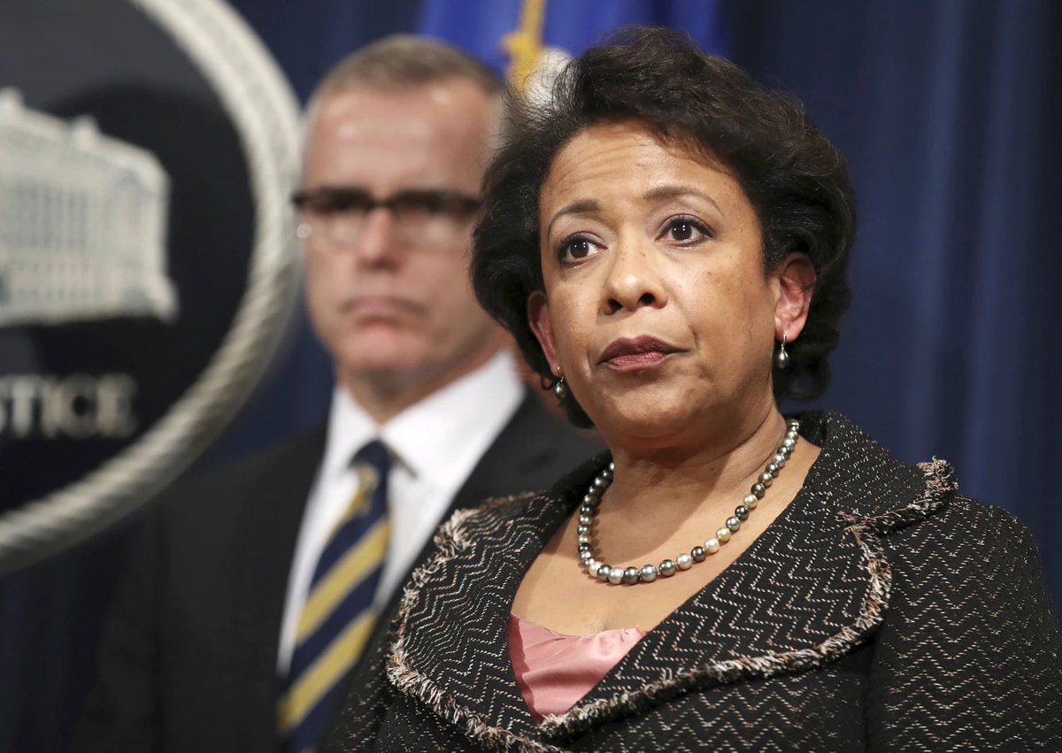 @pvtjokerus She was beyond reproach: Loretta Lynch Obama’s AG