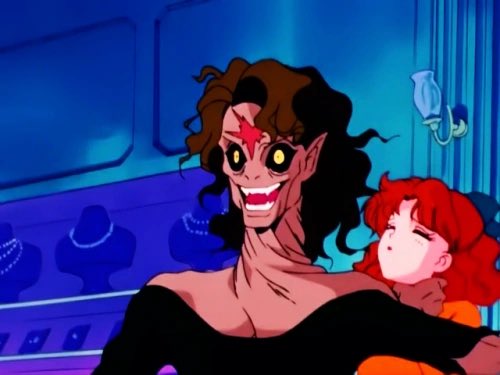 Myster_Rhett's tweet image. When Sailor Moon glazes a lil bit of horror… chefs kiss
