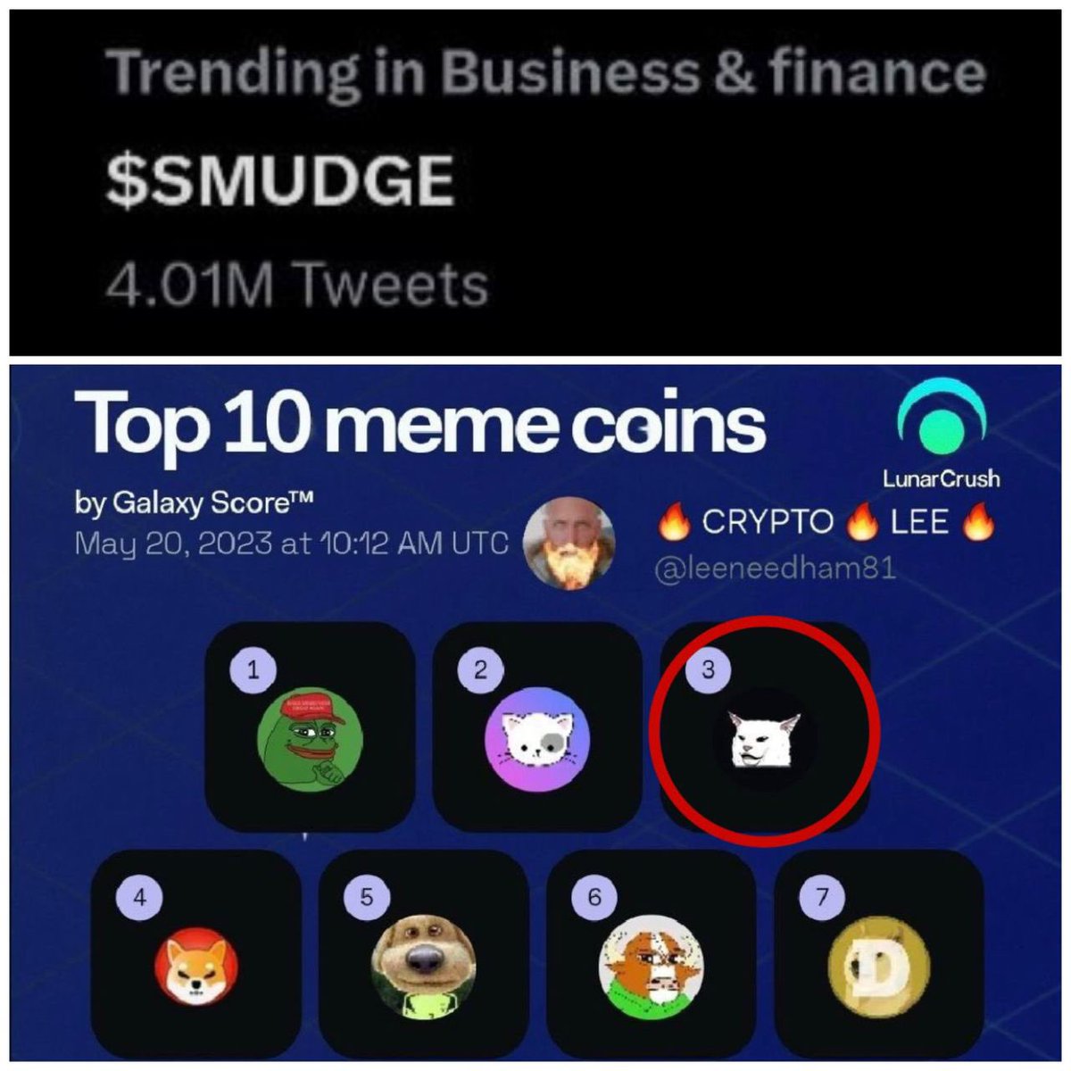yaorichcrypto's tweet photo. You still watching $SMUDGE?
STRONG COMMUNITY is building it, fully community engagement, trending on Twitter, Top 10 meme on @LunarCrush, just win the @ZT_exchange poll. Next #SmudgeLord community will win @gate_io poll for listing! https://t.co/2SwCV2Kup7