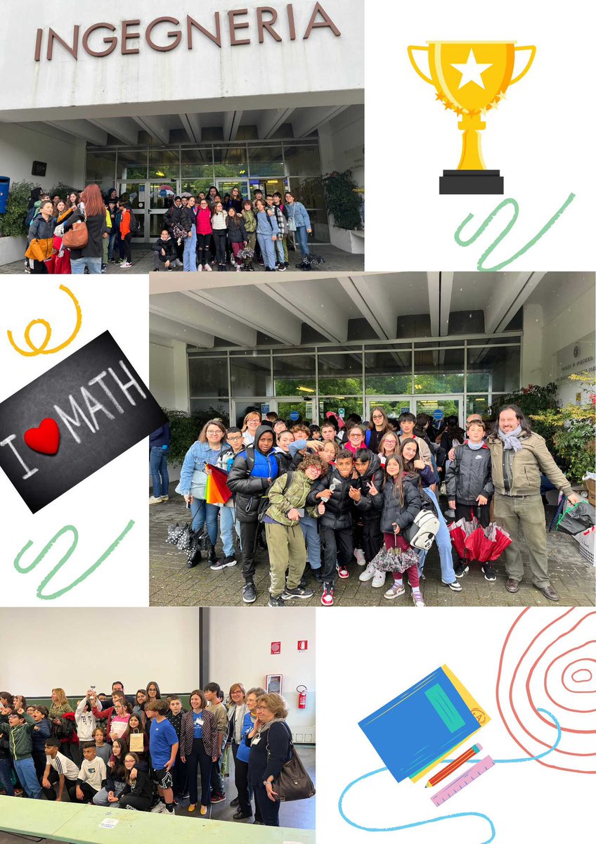 Grande traguardo per la classe 1C secondaria Cadeo  #iccadeponte conquista un ottimo #secondoposto alla finale del 30° Rally Matematico Transalpino #Ingegneria #Parma. Complimenti ai ragazzi e ai loro insegnanti 👏👏#passionematematica #RMT