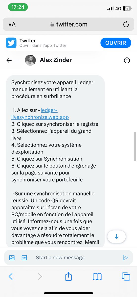 CryptopheColomb's tweet photo. @DaZeDarkness @Ledger Same here 🤡 https://t.co/x7fy7i89WT
