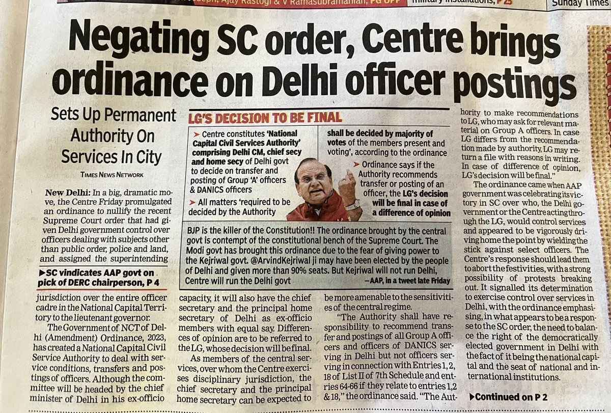 So now as citizens we have to live with the fact that a complete nincompoop who was not elected has our lives in his hands! How much more authoritarian can this government get? And <a href="/SupremeCourtFan/">Fan of Supreme Court India</a> what’s your verdict on this?