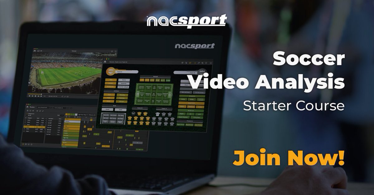 Registration for the Nacsport Course for Football closes tomorrow at midnight (BST).

🗓️Starts Wednesday 24th of May
💻100% online
🆓3-month Nacsport license included in price

There's no easier way to learn #videoanalysis.

Don't miss out, sign up here:

nacsport.com/courses.php