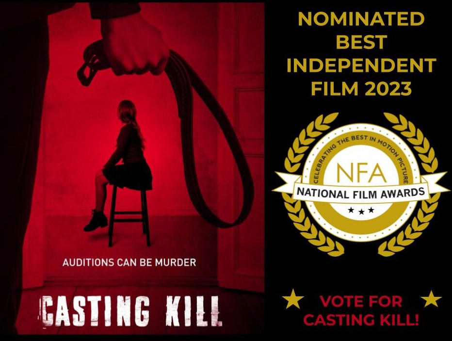 ICYMI: @CastingKill has been nominated in the Best Independent Film category at the <a href="/NATFilmAwards/">National Film Awards</a>! The competition is HOT so it would be wonderful if you could vote for this "gem of indiefilm" shot in only 6 days🙏Thank you so much! #NationalFilmAwardsUK  rayafilms.com/blog/vote-for-…