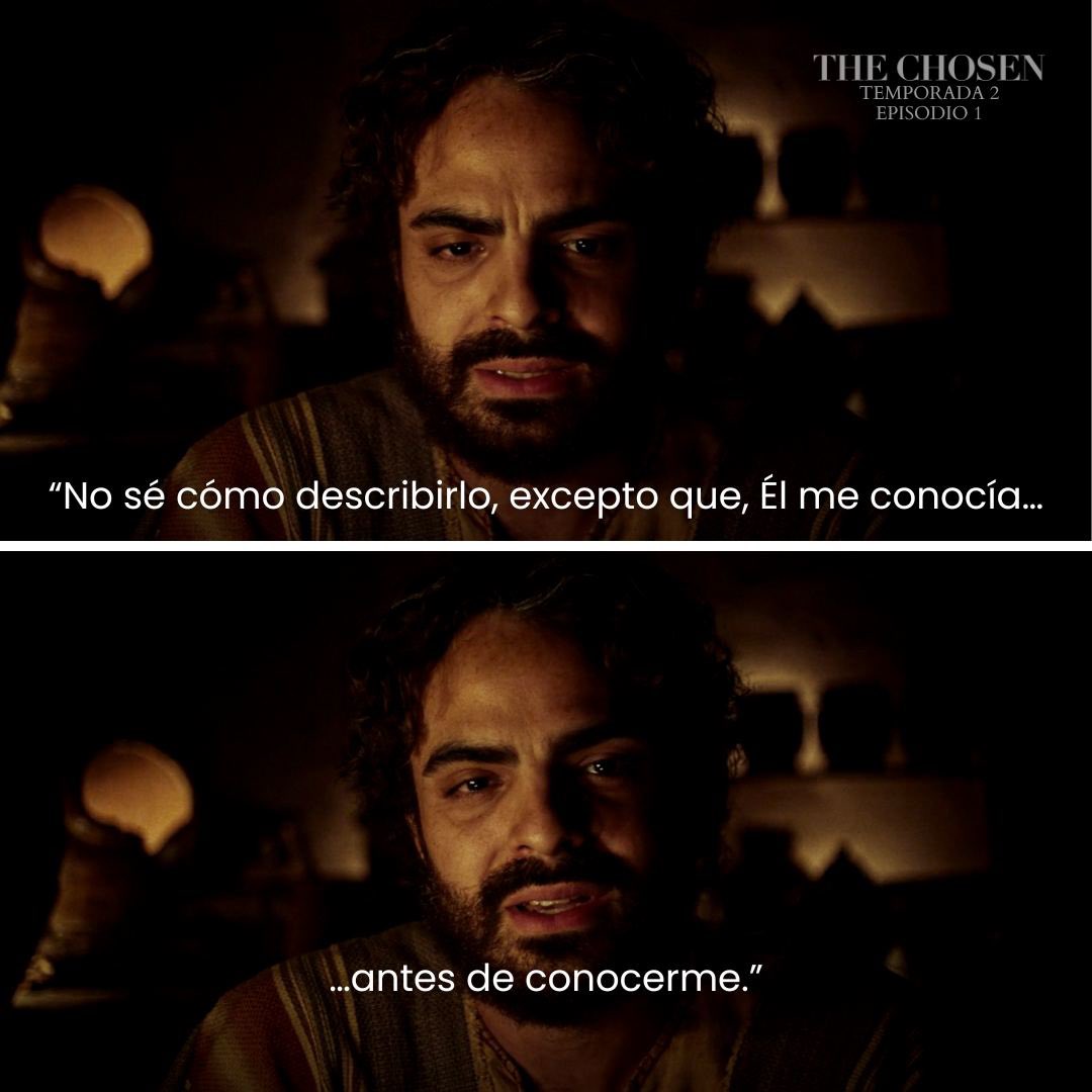 Thechosenlatino's tweet photo. Él te conocía, antes de conocerte. https://t.co/P8bb7Imw2D