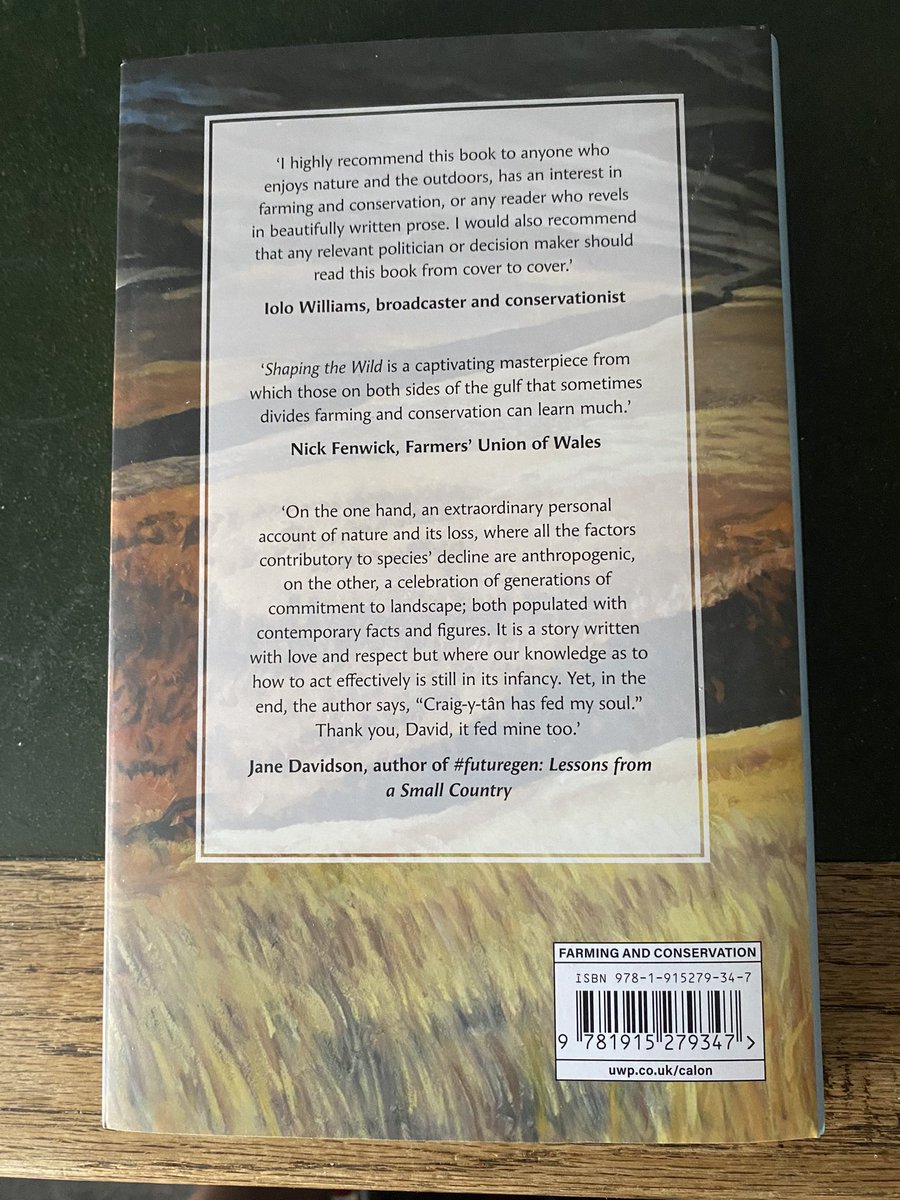 Consider this book for your next read when looking. It’s written by someone I’ve gotten to know over the years and have a lot of time for. It’s 7years of gathering information from the farming family next door to me in Llanuwchllyn.
Have a look @GeorgeMonbiot 📕👌