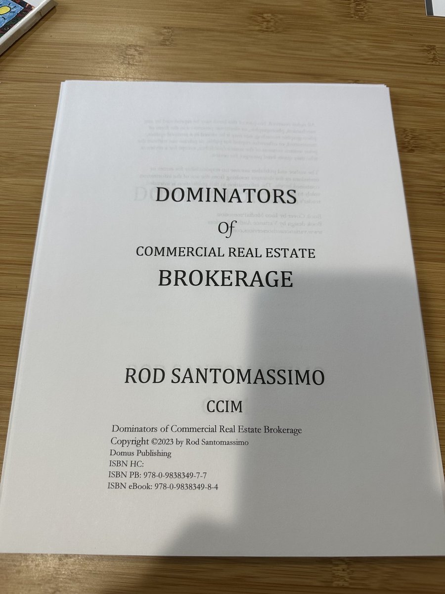 Rod Santomassimo, The Massimo Group | CRE Coaching tweet media