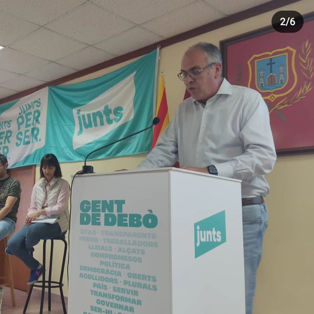 Imatges del passa't dimecres om van presentar el nostre programa.
#gentdedebo #femhojunts #garantiadebongovern #Municipales2023 #vilallongadelcamp