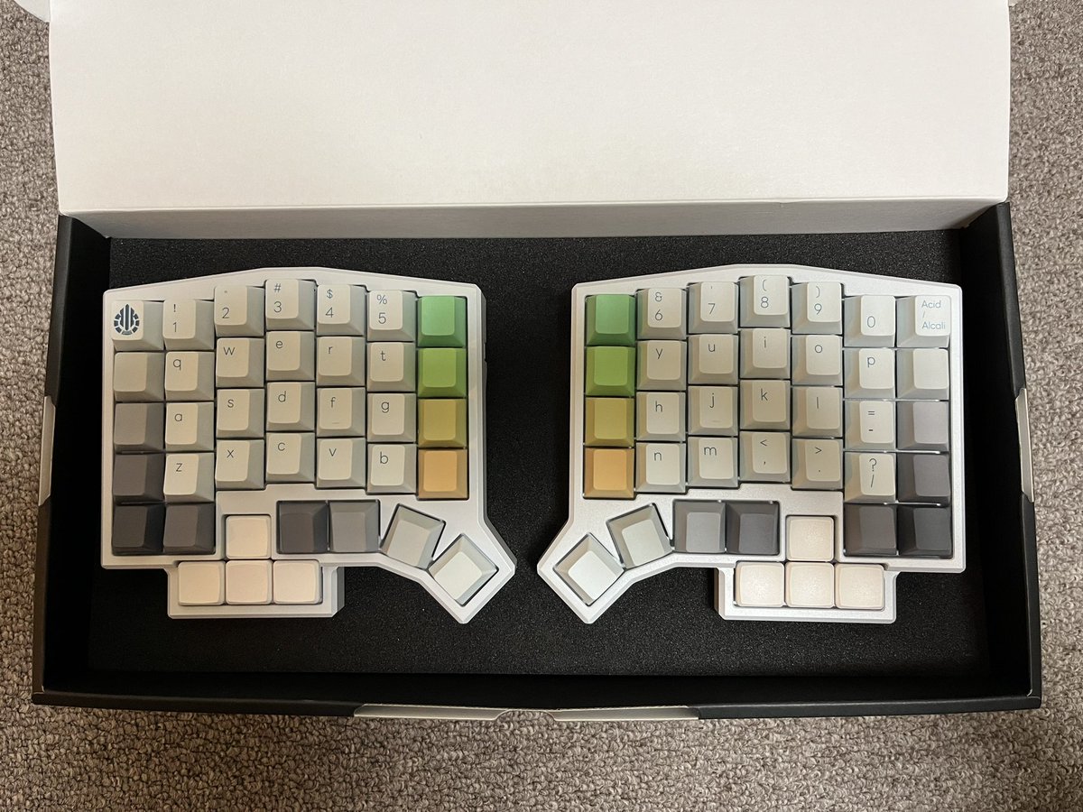 Yakumo_x_Ran's tweet photo. 完成！
#ErgoArrowsPro https://t.co/S9qcTO8wSt