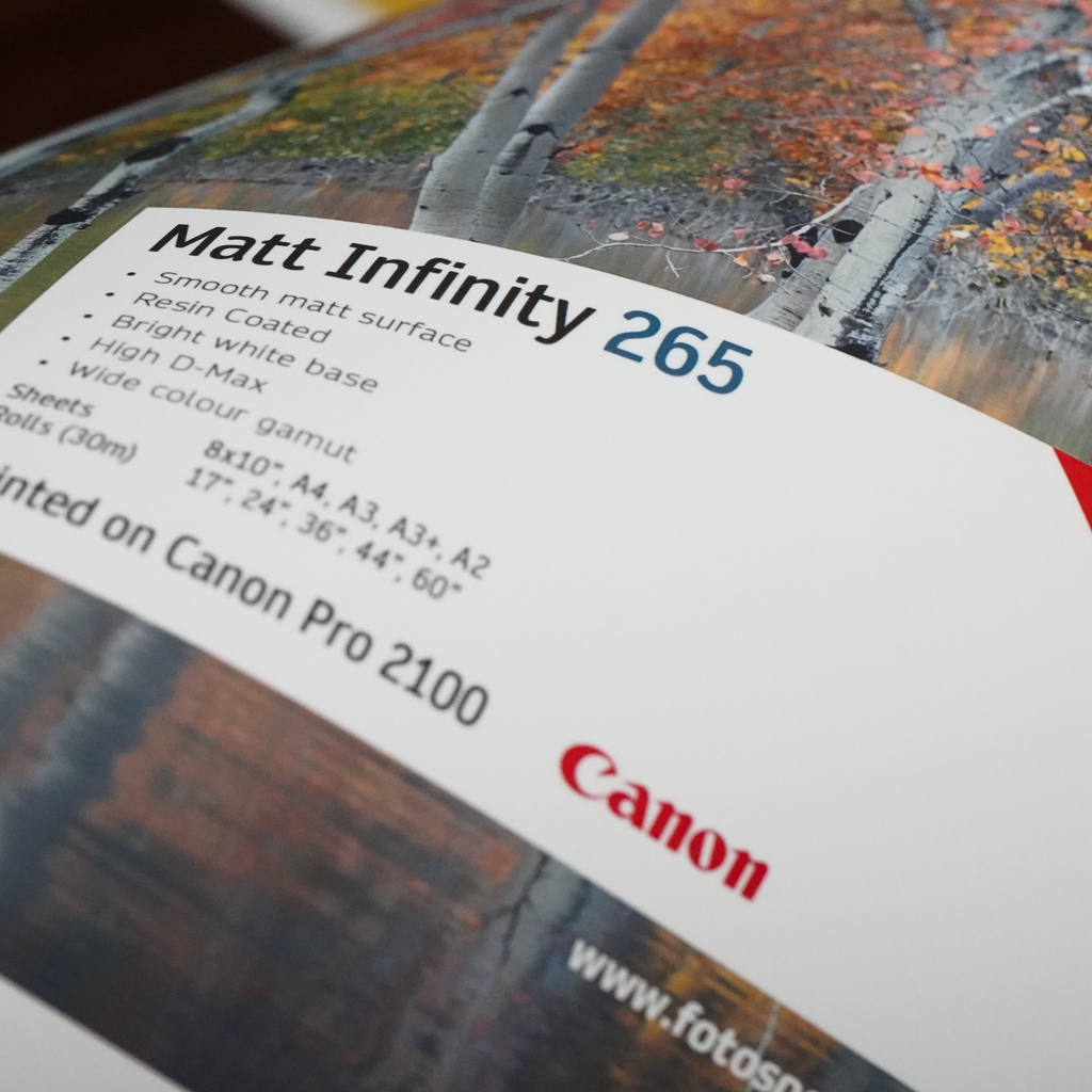 Fotospeed's tweet image. Matt Infinity 265 is one of three news paper launched by Fotospeed in April. Originally designed for face mounting and as a result has an ultra-smooth surface &amp;amp; resin coated backed.

fotospeed.com/fotospeed-matt…

#fotospeed #mattpaper #foreveryprint #powerofprint