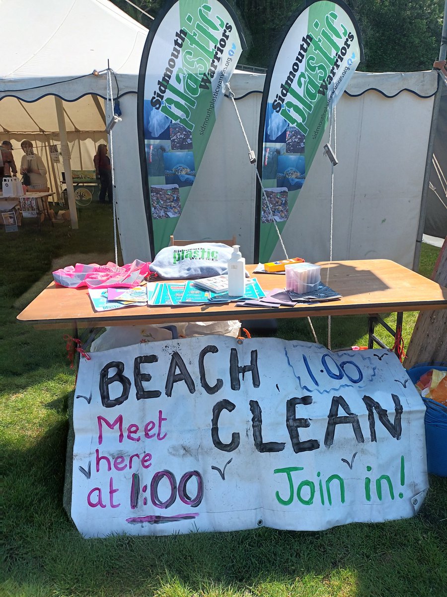 Thanks to everyone who came along to our #sidmouth #beachclean at <a href="/sidseafest/">Sidmouth Sea Fest</a> - and what a lovely day for it! Thanks in particular to the staff at the <a href="/Victoriabrends/">Victoria Hotel</a> Hotel who turned out en masse! Great work 💚