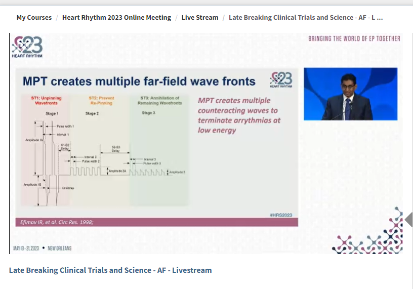 syamkumarmd's tweet image. MPT(multi pulse therapy) in AF termination. LBCT by @PrashSanders 
#HRS2023 #PaceSetters #EPeeps