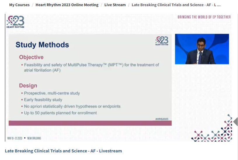 syamkumarmd's tweet image. MPT(multi pulse therapy) in AF termination. LBCT by @PrashSanders 
#HRS2023 #PaceSetters #EPeeps