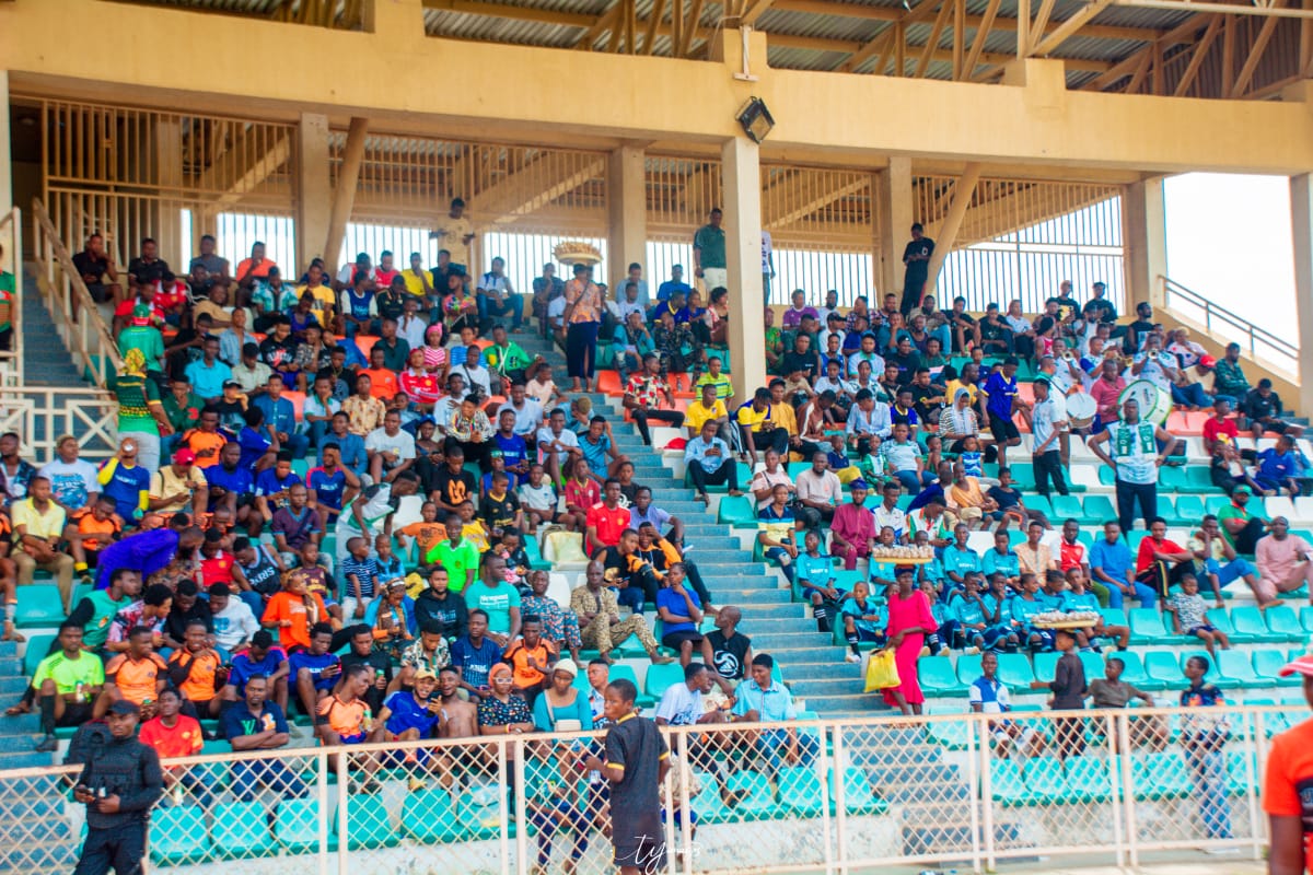Adepoju Tobi Samuel 🇳🇬 (@oganlamedia) on Twitter photo Ekiti State football fans turn up for the <a href="/Bet9jaEFL/">Bet9ja Ekiti Football League</a> grand finale.
I love what I am seeing in Ekiti, the passion of the fans for grassroots football, and the top-notch organization from <a href="/EkitiFootball/">Ekiti State Football Association</a> and <a href="/BayoOlanlege/">Bayo Olanlege</a>.
<a href="/Bet9jaOfficial/">Bet9ja: The home of #betBOOM! 💣</a> added flavour with their sponsorship. Ekiti State football fans turn up for the <a href="/Bet9jaEFL/">Bet9ja Ekiti Football League</a> grand finale.
I love what I am seeing in Ekiti, the passion of the fans for grassroots football, and the top-notch organization from <a href="/EkitiFootball/">Ekiti State Football Association</a> and <a href="/BayoOlanlege/">Bayo Olanlege</a>.
<a href="/Bet9jaOfficial/">Bet9ja: The home of #betBOOM! 💣</a> added flavour with their sponsorship.