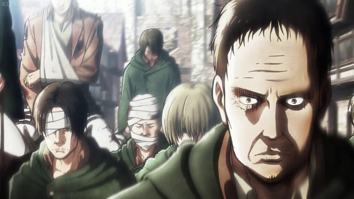 AckermanGD's tweet photo. Attack On Titan's story is a 6 act structure that forms circular storytelling with the first 3 act ( S1 to S3) being a prologue for season 4. Peak fiction 🗿 https://t.co/eeQKyrg2X1