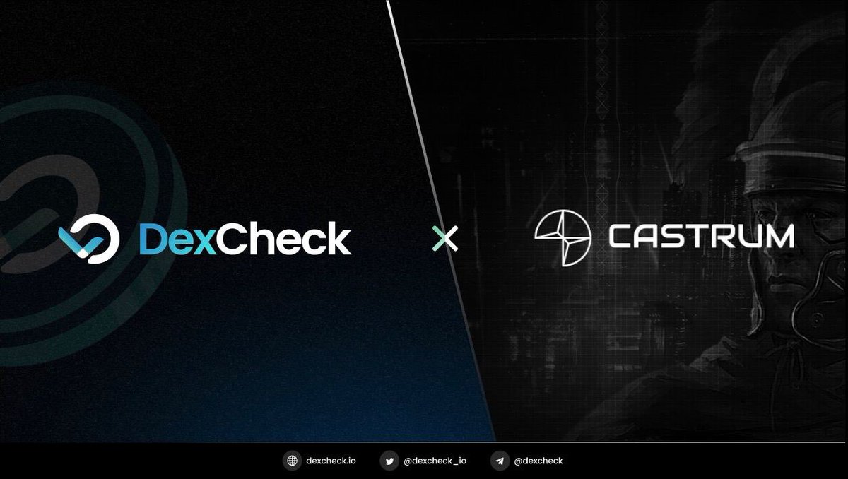 DexCheck_io's tweet photo. 🎉 Exciting times! We're delighted to announce @CastrumIstanbul as our latest partner in #DexCheck's private round.  
🎯Our shared vision? 
To expand DexCheck's reach into Turkey 🇹🇷, one of the world's largest crypto markets. 

Forward we go! 🚀 https://t.co/eiD7xcZRsA