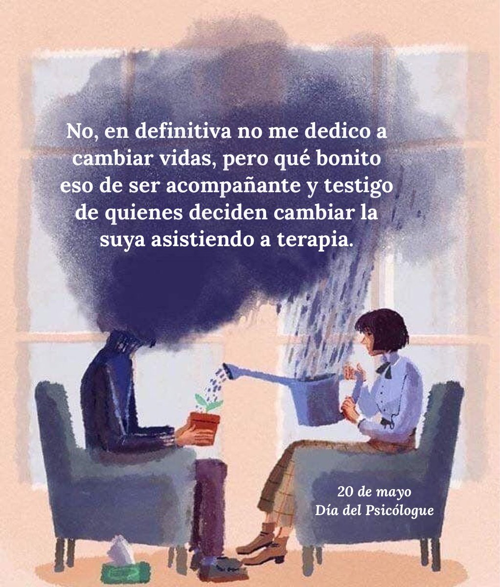 PsiqueSex's tweet photo. #20demayo #diadelpsicologo #diadelpsicologue #diadelpsicologo #saludmental https://t.co/ou0Jt6fNEh