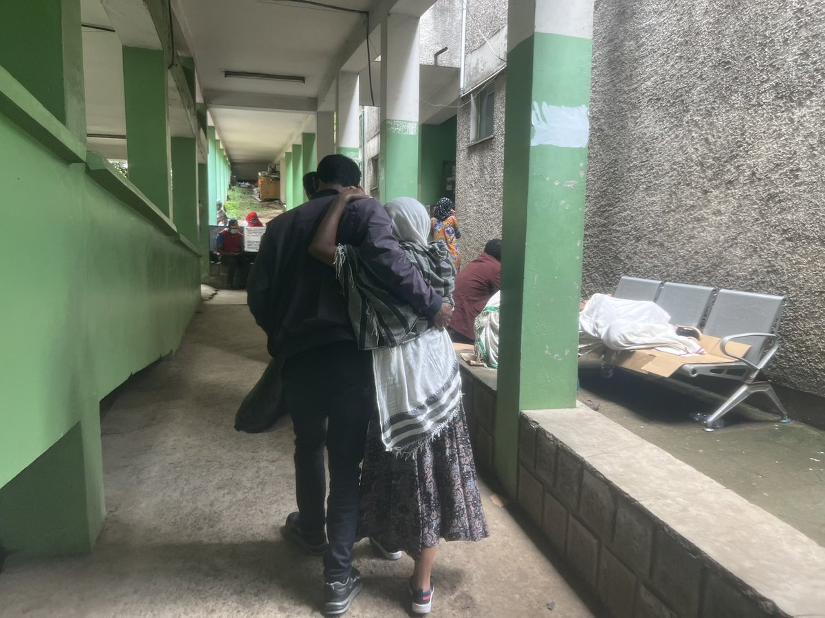 This month,I spent a number of days inside Tikur Anbessa Hospital talking to patients as well as health practitioners.I saw a health system that is strained and in ruins with health practitioners trying to do the most with little and patients trying to mend for their loved ones.