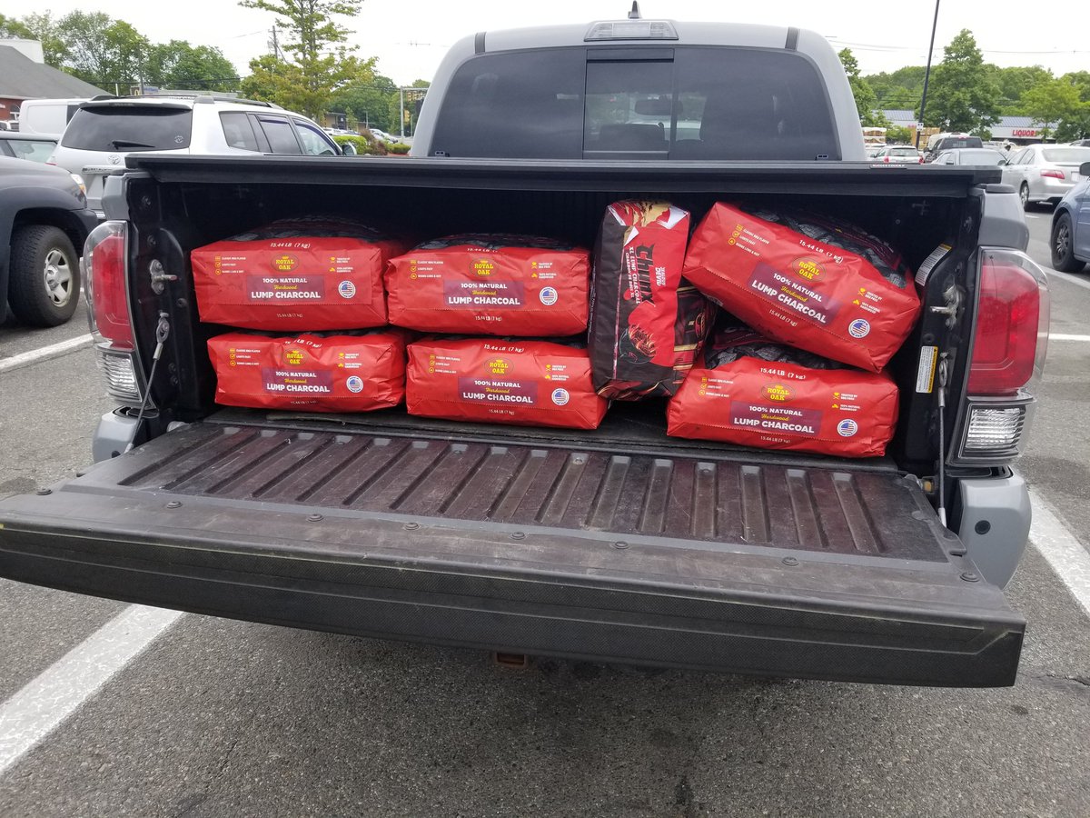 A few bucks off per bag.  Time to load up!  #bbq #bbqlife #charcoal