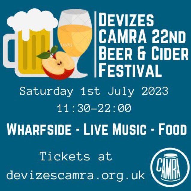 Weather like this gives us Beer festival vibes… 

Have you got your ticket yet?? 

tckty.camra.org.uk/e/151/devizes-…