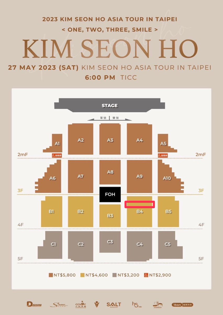 PRuby9's tweet photo. ปล่อยบัตร Fan meeting in Taipei 27 May
Zone B4 แถวที่4 ของโซนค่ะ 
ลดราคาจากหน้าบัตรค่ะ 4000 twd 
เพราะย้ายโซนค่ะ
รับพร้อมกันหน้างานได้เลยค่ะ
ทักสอบถามที่นั่งได้นะคะ
#คิมซอนโฮ
#김선호
#Kimseonho https://t.co/u6zTiVGmK5