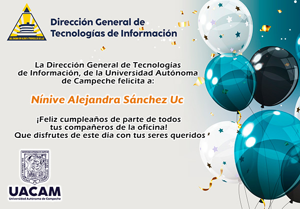 dgtiuacam's tweet photo. ¡Felicidades! https://t.co/umNvr58gLj