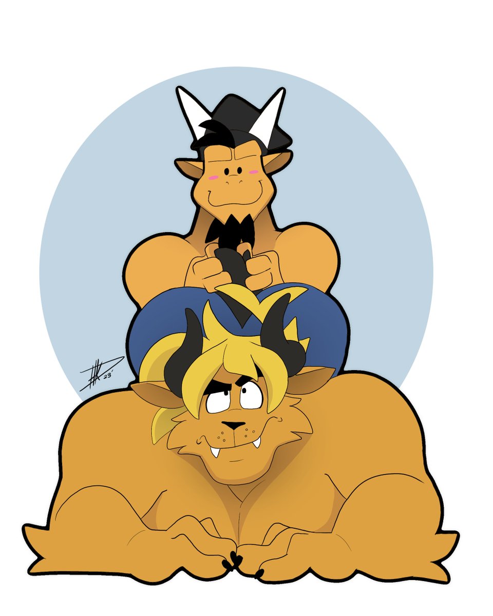 HikazeDragon's tweet photo. Massaging my Big Behemoth‘s Tail 🥰

Art-Trade with @MattValkyrie https://t.co/yC4SlGyBiy