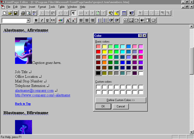 WebDesignMuseum's tweet photo. Happy 27th Birthday Microsoft FrontPage 1.1  

In June 1996, Microsoft released the Microsoft FrontPage 1.1 WYSIWYG website editor. FrontPage 1.1 included new features such as WYSIWYG table support, HTML frames, image alignment... 

https://t.co/p8xdhXGA58

#WebDesignHistory https://t.co/1zbI1Kj6Di