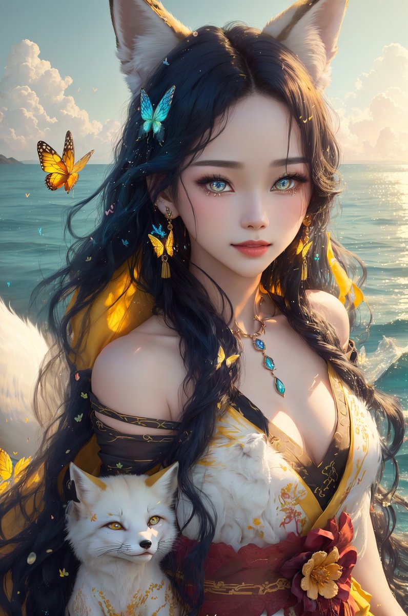 beautiful beach
#AIart