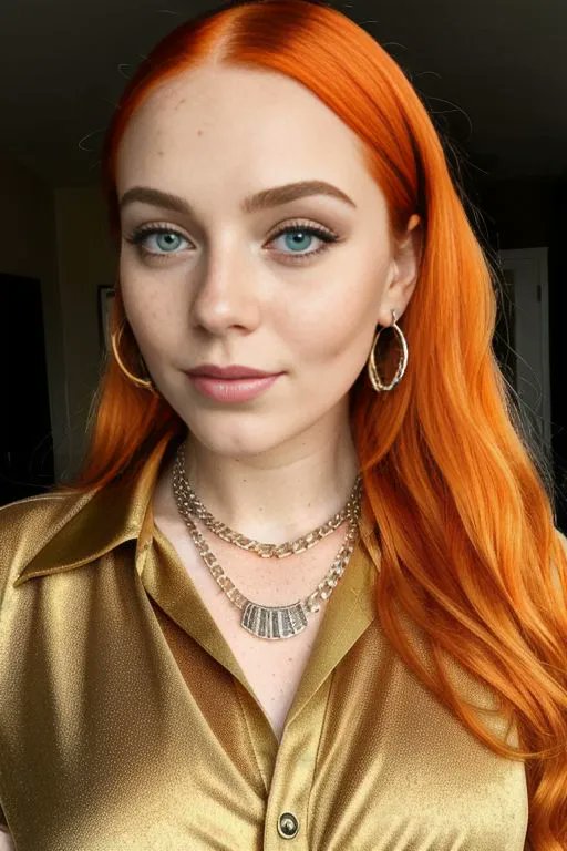 PietroEbner's tweet photo. Red haired model 

#AIModels #stabledifussion https://t.co/E2JwiExJm0