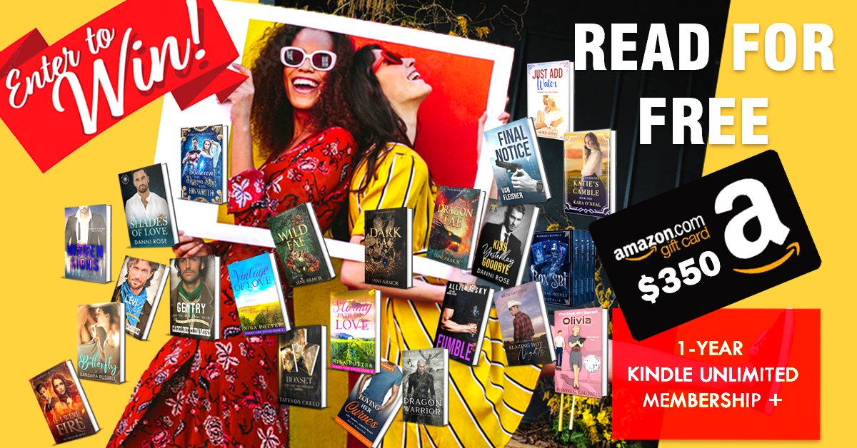 book_throne's tweet photo. 🔔📚🍂READ FOR FREE🍂✨
🔥Start Binge-Reading for a Chance to Win.🔥
🎁 We're giving away a 1-Year Kindle Unlimited Membership + a whopping $350 Amazon Gift Card to one lucky reader. Enter our giveaway for a chance to win.
https://t.co/1VDEN2Tmei
#KindleUnlimited  #kindledeals https://t.co/hIJnTBUcNE