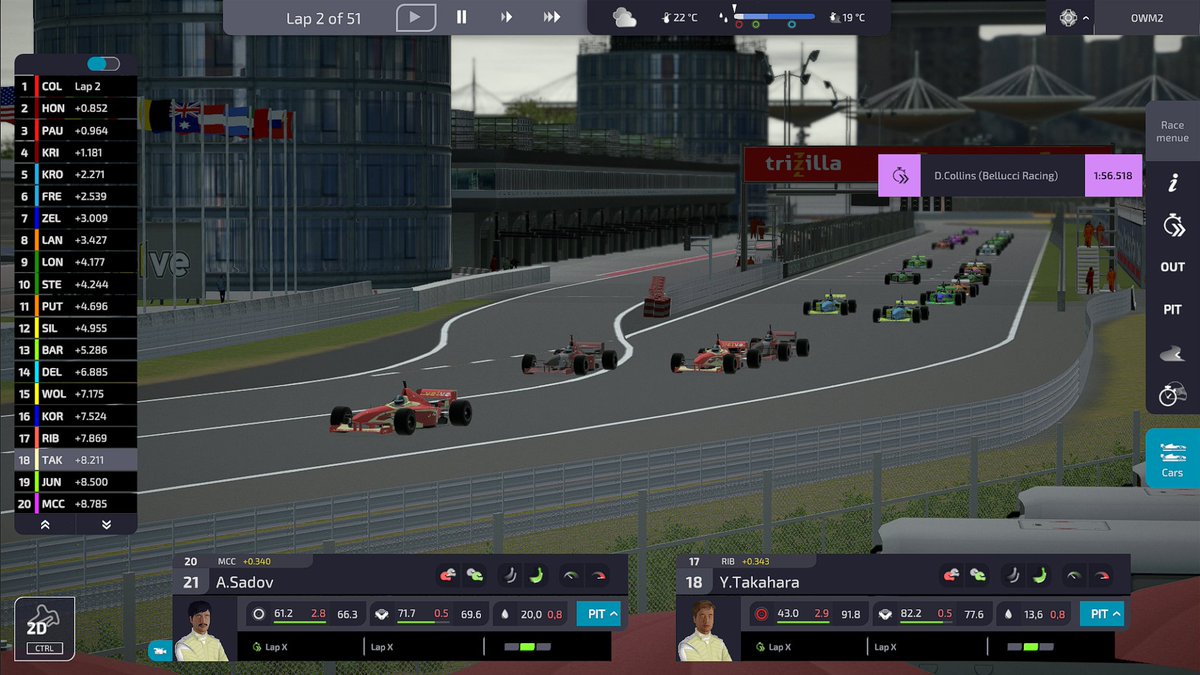 OpenWheelManage's tweet photo. Closed beta-test continues. Open playtest on steam is coming soon.
Wishlist & follow: https://t.co/OB9iD4ulEH
#screenshotsaturday #f1manager #racingmanager #openwheelmanager #unity #gamedev https://t.co/mRHIB0Q6fZ