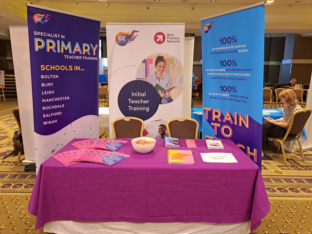 A great day at the <a href="/getintoteaching/">Teaching</a>
train to teach event today at The Midland Hotel in Manchester -  we met some fantastic future trainee teachers and hope to see you all soon!

#traintoteach #teachertraining #bolton #manchester