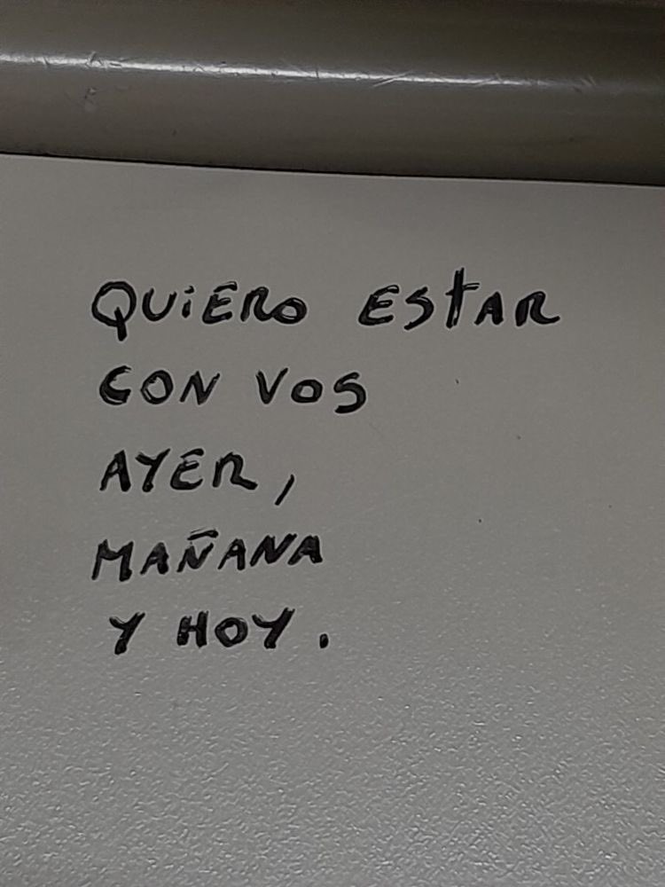 Quiero estar siempre con vos