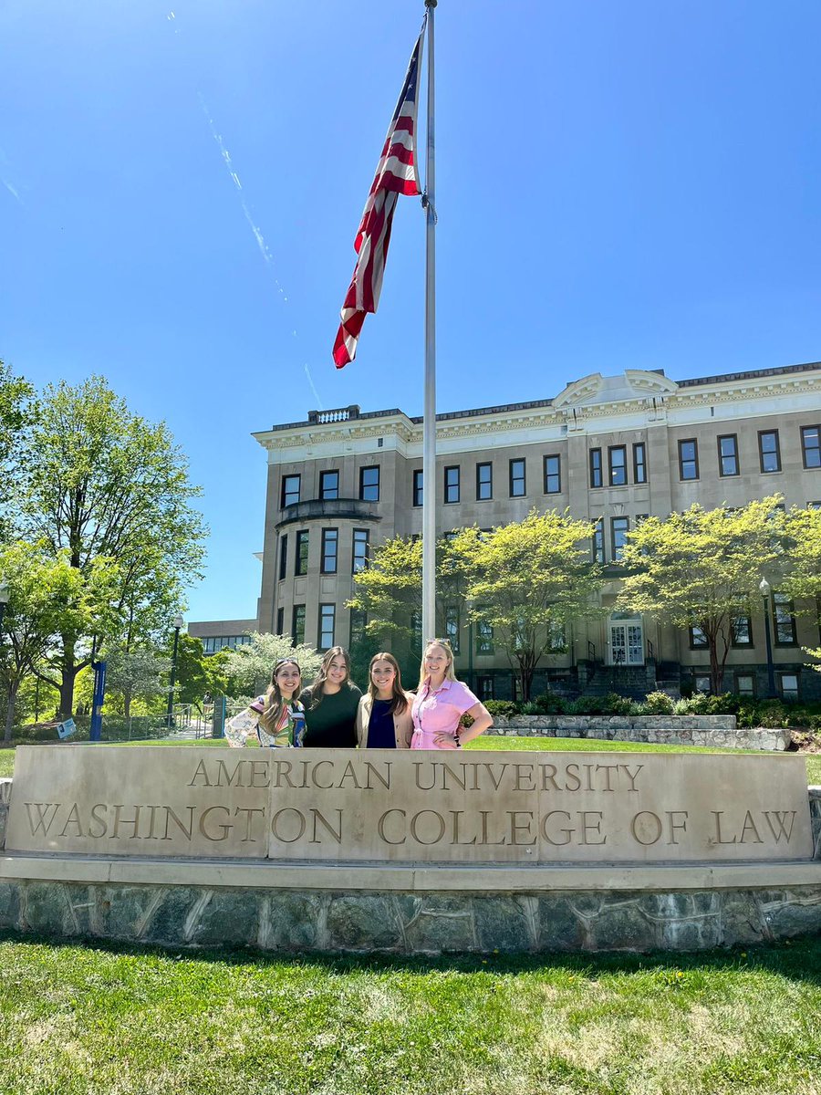 Big congrats to The Meddlers! We wish you greatness for your future!! #AU23grad