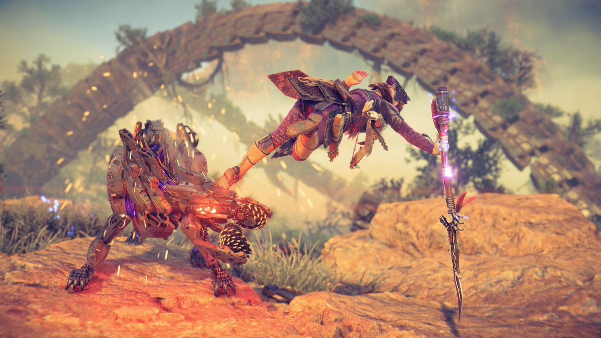 Robdiculous1's tweet photo. Nobody said it would be easy
#PS5Share #HorizonForbiddenWest   #BeyondtheHorizon @Guerrilla https://t.co/jRrewlPLGn