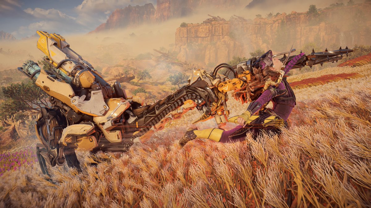 Robdiculous1's tweet photo. Nobody said it would be easy
#PS5Share #HorizonForbiddenWest   #BeyondtheHorizon @Guerrilla https://t.co/jRrewlPLGn