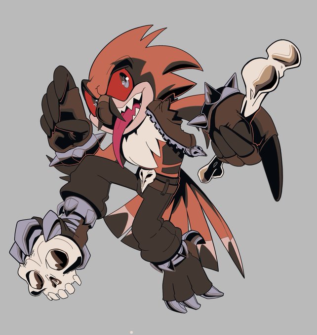 commission for  of their very cool oc!! 