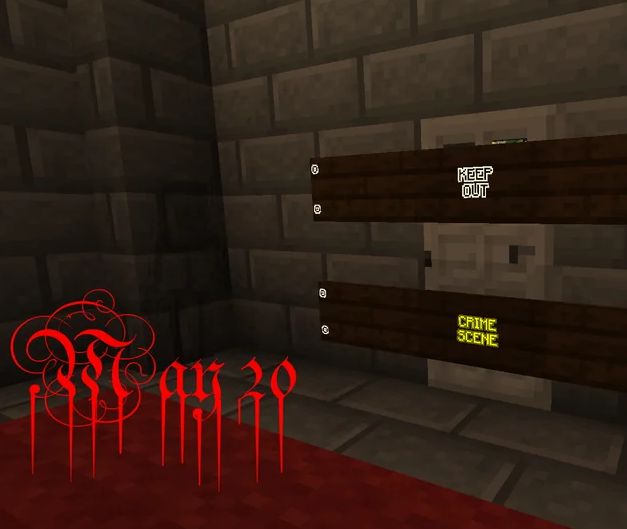 nerdnugaming's tweet photo. Soon!! Today's event https://t.co/KnxJn9wftG will open at 3pm!  A special opening sequence will play, though you will be able to watch it on demand later. Until then, do be careful, doom lurks! #may20 #pve #minecraft #nerdnu #mcpc #nerdnu #murdermystery https://t.co/GTdaO4eEEZ