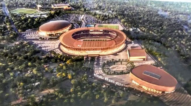 Nshimiyimanaho2's tweet photo. Having an incredible time exploring the stadiums of Rwanda! The architecture and atmosphere are absolutely breathtaking. 🏟️⚽️ #RwandaWorks"#StadiumKGL
Just caught an amazing match at Kigali Stadium! https://t.co/J29HfX77NC